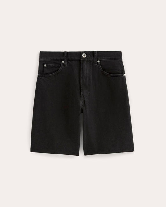 Seeaana | OG Baggy Jean Short - Prane Schwarz