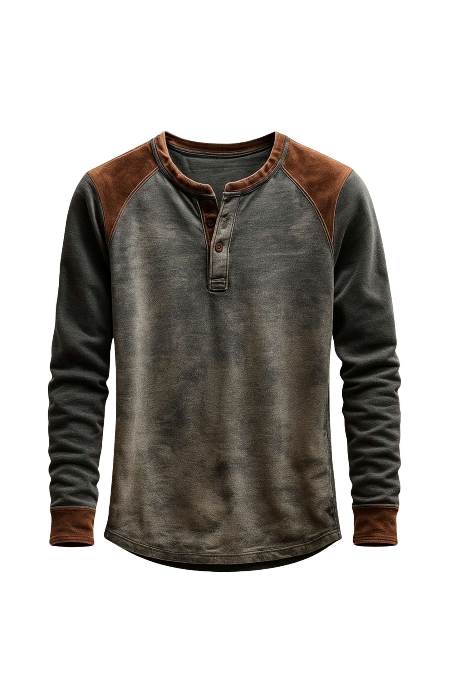 Rafir | Henley-Shirt Langarm & Komfortabel