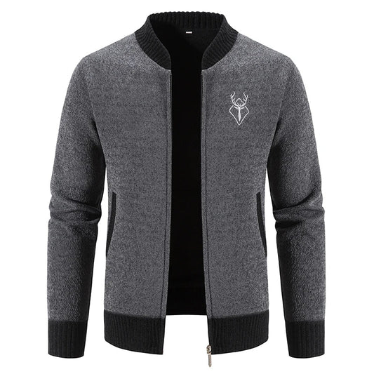 Benuel | Strickjacke mit Reißverschluss und Taschen