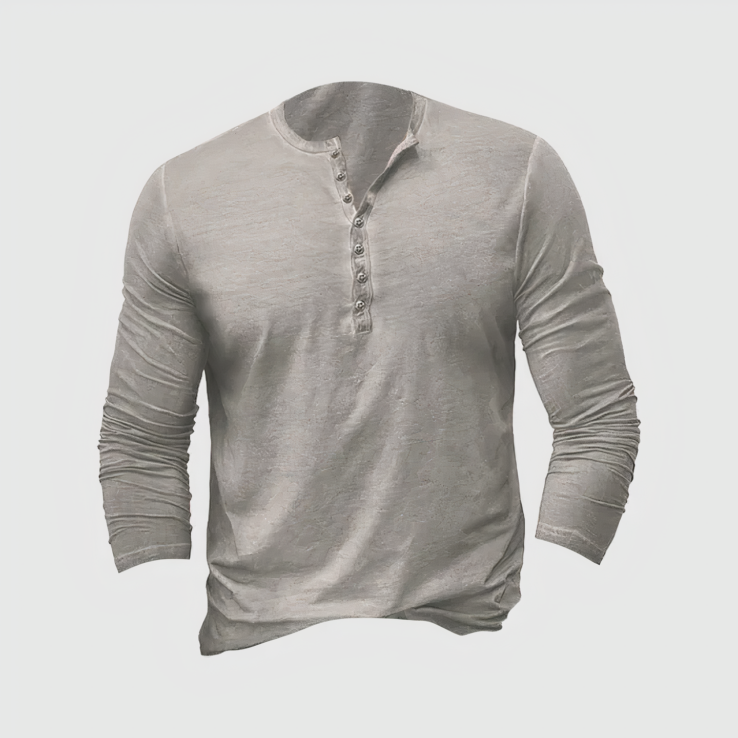 Kaloan | Naturzug Herren Langarmshirt