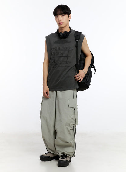 Isaelr | Herren Schnallen Rucksack IY530