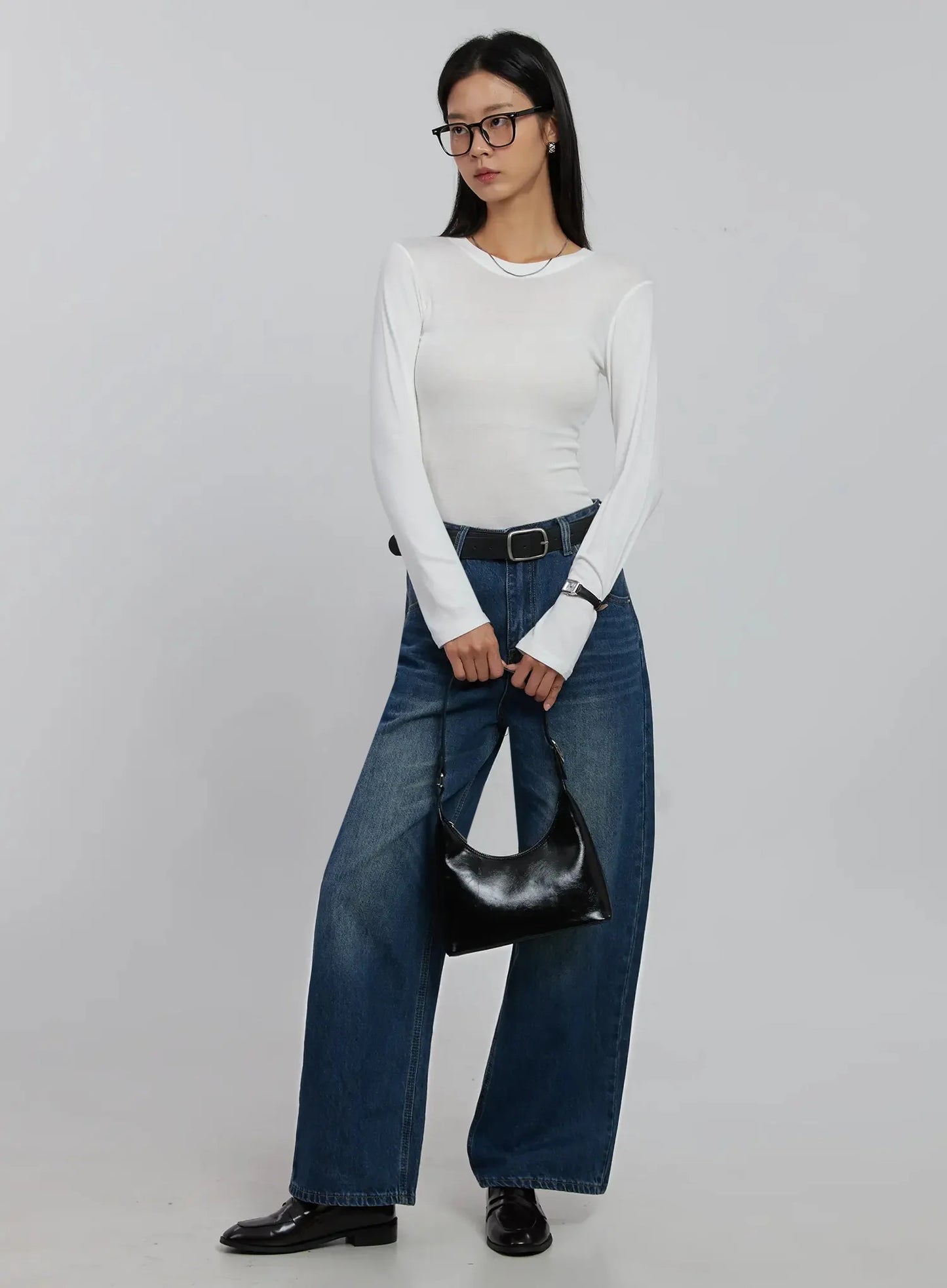Juoaya | abgerundete quadratische Modebrille