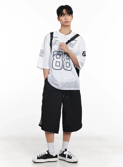 Feluen | Herren Mesh Drawstring Rucksack IL501