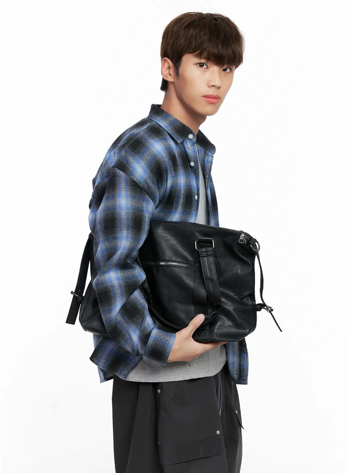Leoarn | Faux-Leder Tote Bag