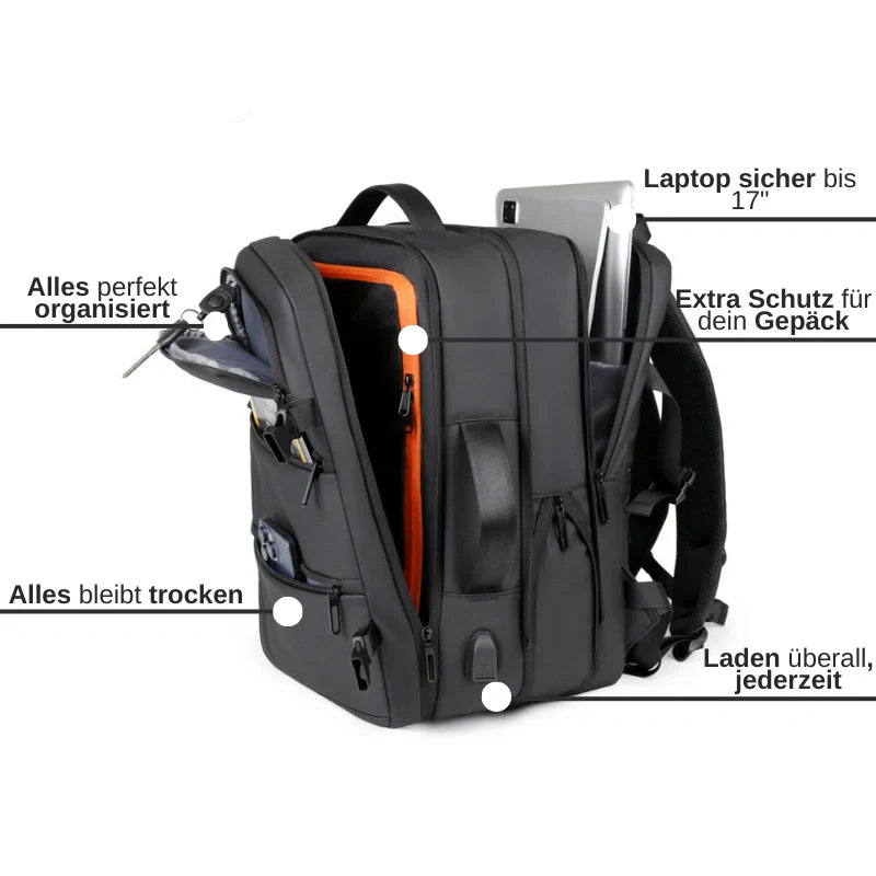 Carois | Praktischer Herren Rucksack