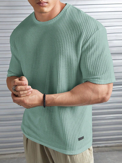 Oliuas | Komfortstruktur Herren T-Shirt