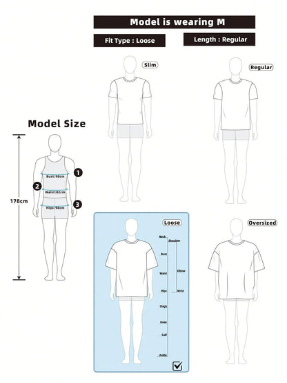 Oliuas | Komfortstruktur Herren T-Shirt