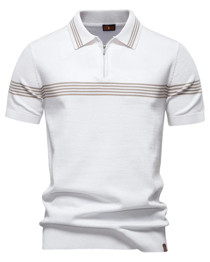 Raforl | Linienstil Herren Polo-Shirt