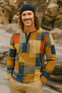 Kalann | Elegantes Henley-Hemd