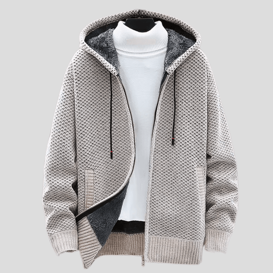Isaano | Werner™ Stilvoller Strick-Hoodie