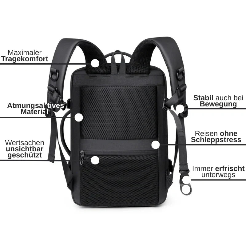 Carois | Praktischer Herren Rucksack