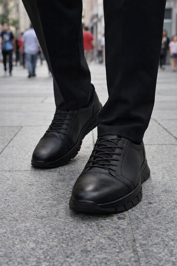 Oliarus | Schnürschuhe Aus Leder