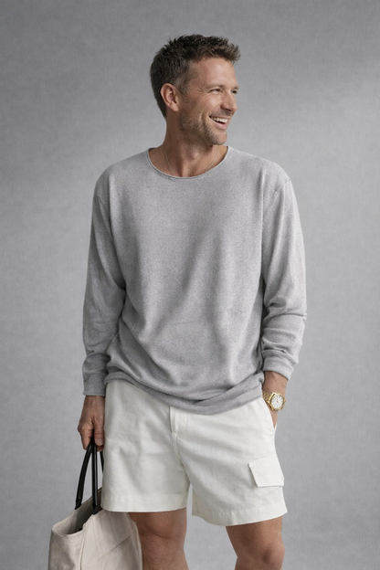 Olielen | T-Shirt Casual aus Strick