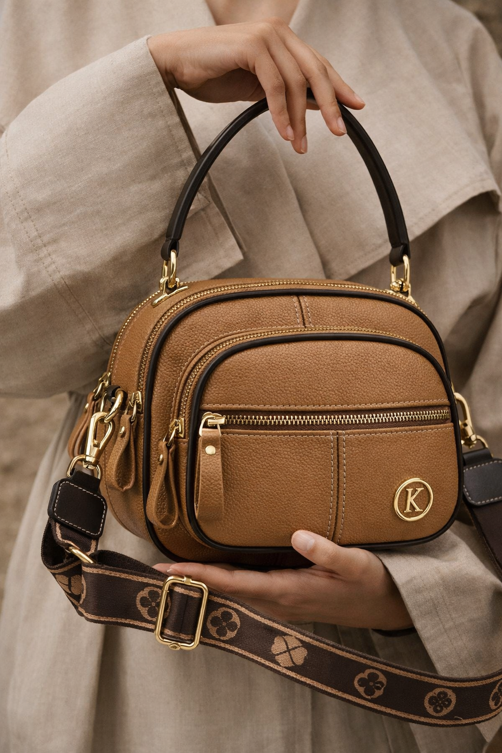 Memiara | Elegante Klassische Umhängetasche für Frauen