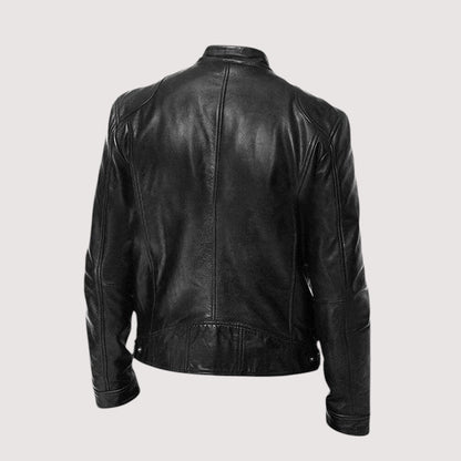 Isauio | Herren Lederjacke