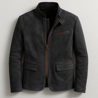 Valuer | Wildlederjacke mit Taschen
