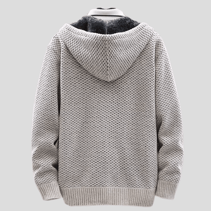 Isaano | Werner™ Stilvoller Strick-Hoodie