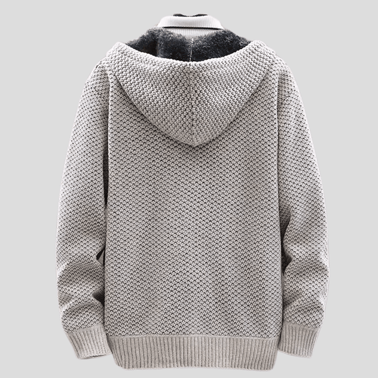 Isaano | Werner™ Stilvoller Strick-Hoodie