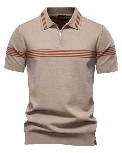 Raforl | Linienstil Herren Polo-Shirt
