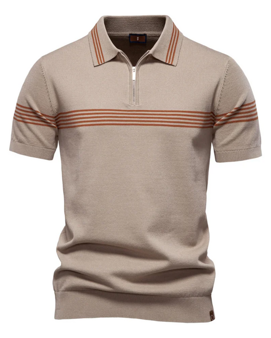 Raforl | Linienstil Herren Polo-Shirt
