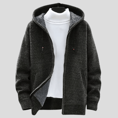 Isaano | Werner™ Stilvoller Strick-Hoodie