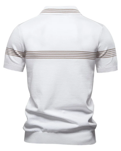 Raforl | Linienstil Herren Polo-Shirt