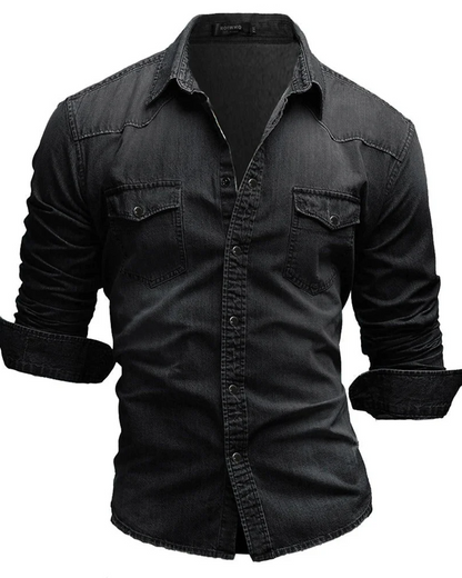 Theoorio | Herren Denim-Shirt
