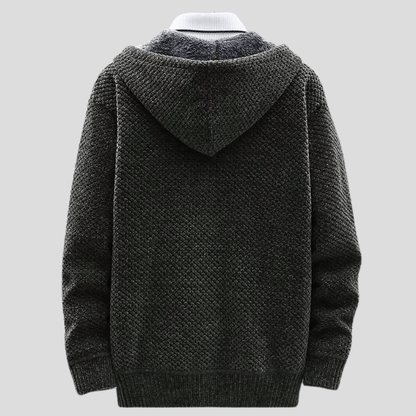 Isaano | Werner™ Stilvoller Strick-Hoodie