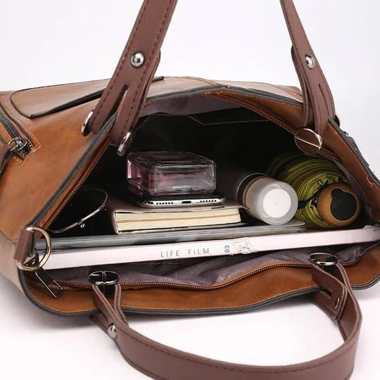 Ralaana | Schultertasche aus Leder