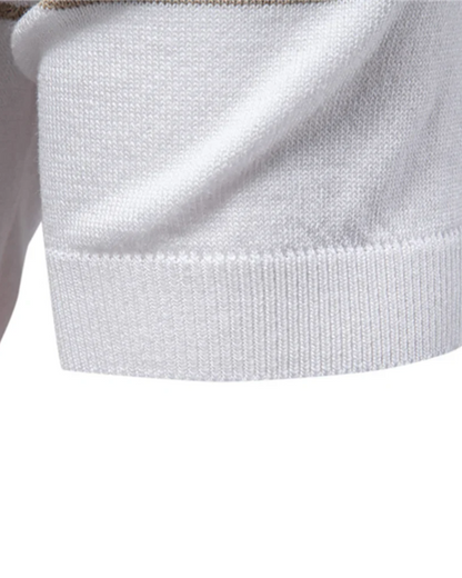 Raforl | Linienstil Herren Polo-Shirt