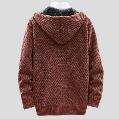 Isaano | Werner™ Stilvoller Strick-Hoodie