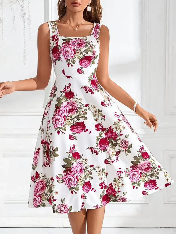 Dearaina | Modisches und Elegantes Midi-Kleid