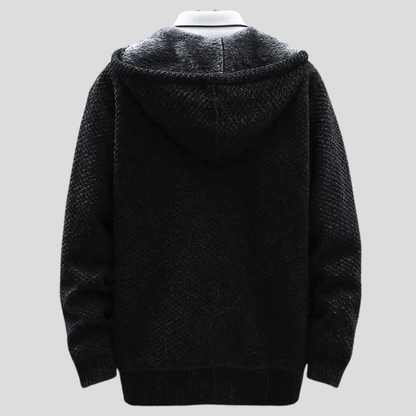 Isaano | Werner™ Stilvoller Strick-Hoodie
