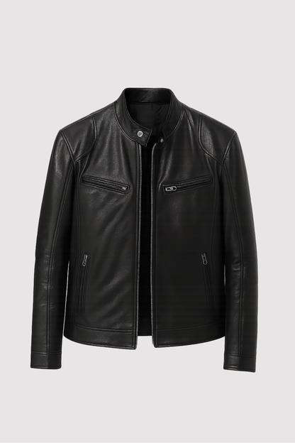 Isauio | Herren Lederjacke