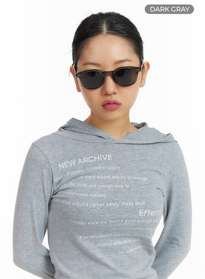 Neuine | Basis Quadrat Sonnenbrille