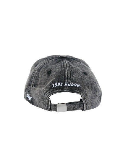 Theoao | Distressed-Denim Baseballmütze