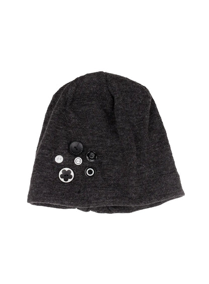 Valarus | Button Decor Beanie