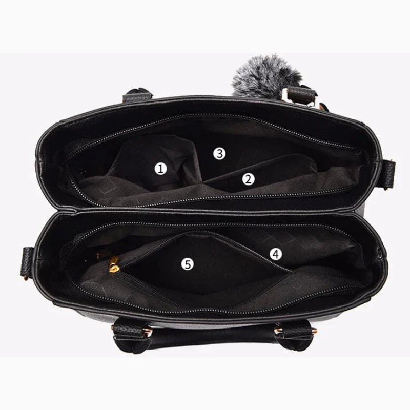Timiia | Elegante Lederhandtasche für Damen