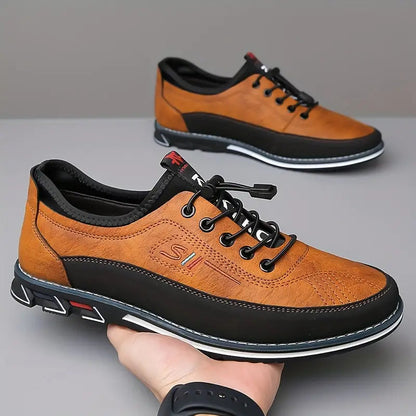 Mararas | Leder-Komfort-Sneaker für Herren