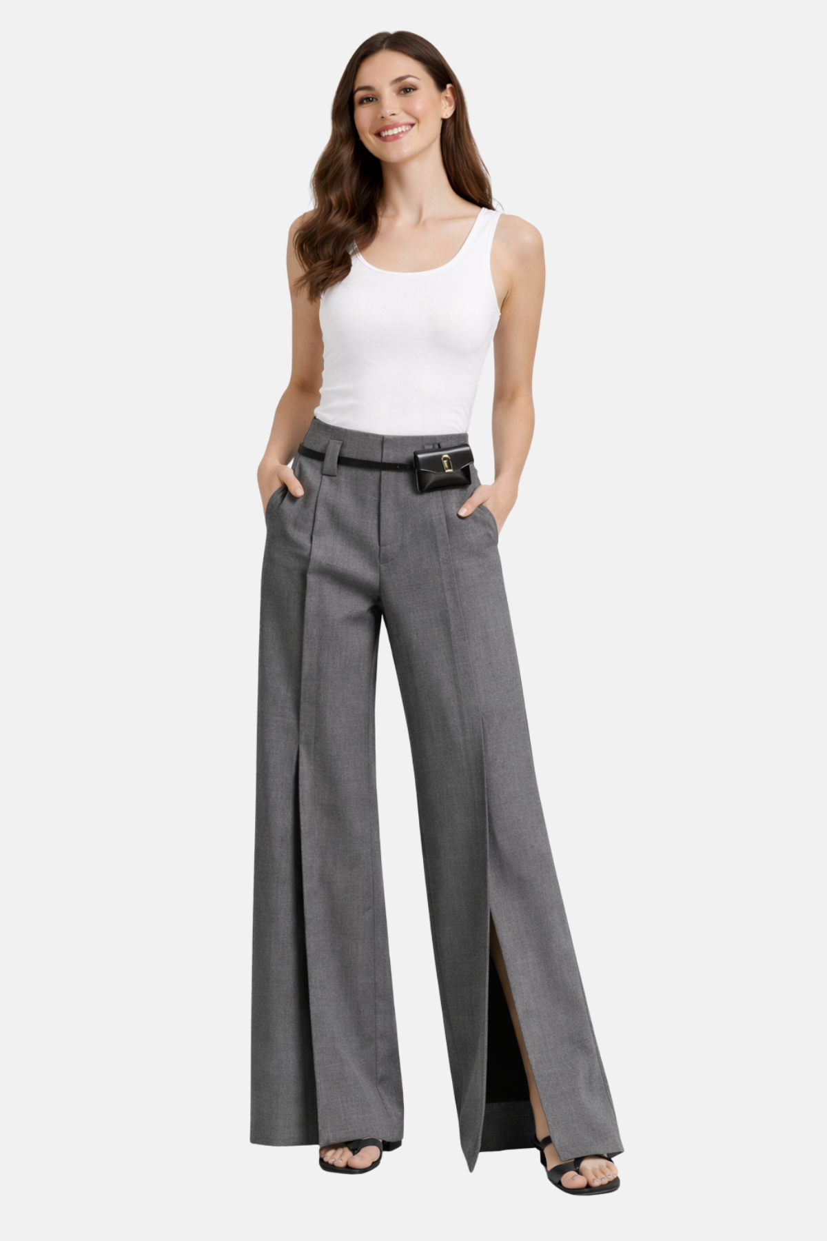 Saraella | Hochtaillierte Hose
