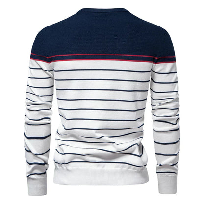 Rafanus | Herrenpullover mit Streifenmuster