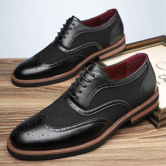 Samonn | Bairstow Zweifarbige Oxford Schuhe