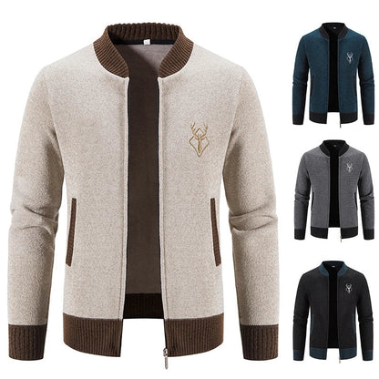 Benuel | Strickjacke mit Reißverschluss und Taschen
