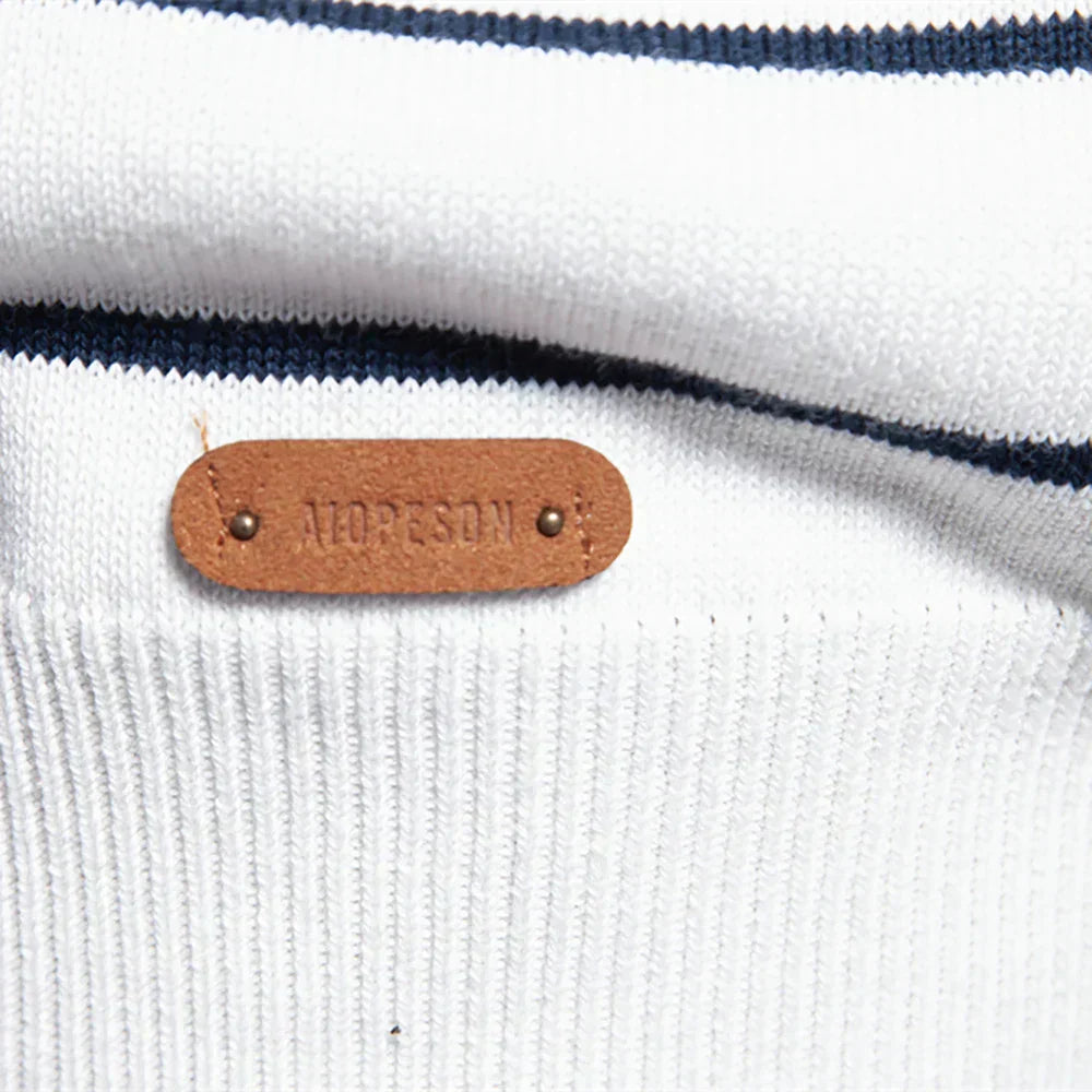 Rafanus | Herrenpullover mit Streifenmuster