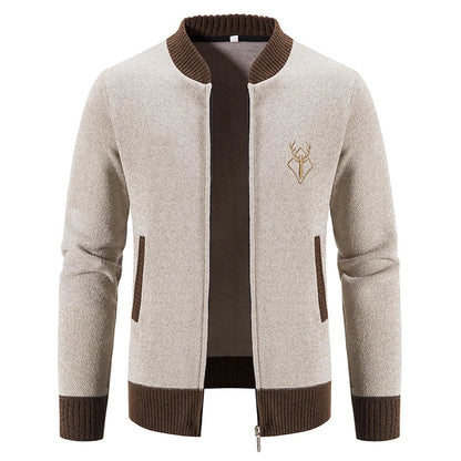 Benuel | Strickjacke mit Reißverschluss und Taschen