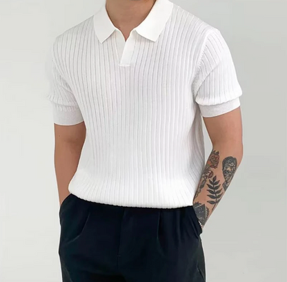 Henenor | Feinstruktur Polo-Shirt