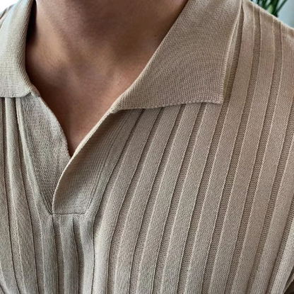 Henenor | Feinstruktur Polo-Shirt