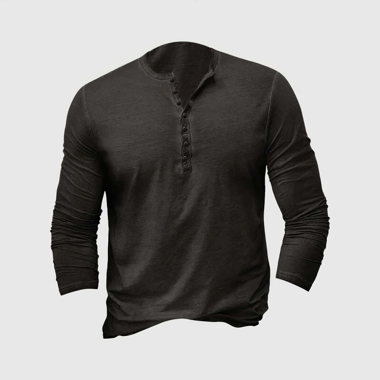 Kaloan | Naturzug Herren Langarmshirt