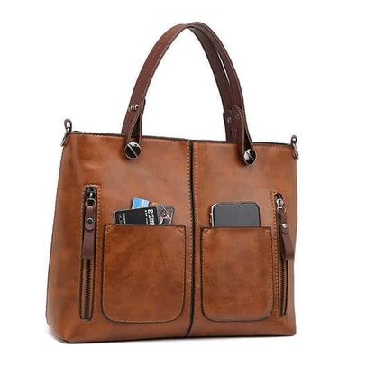 Ralaana | Schultertasche aus Leder
