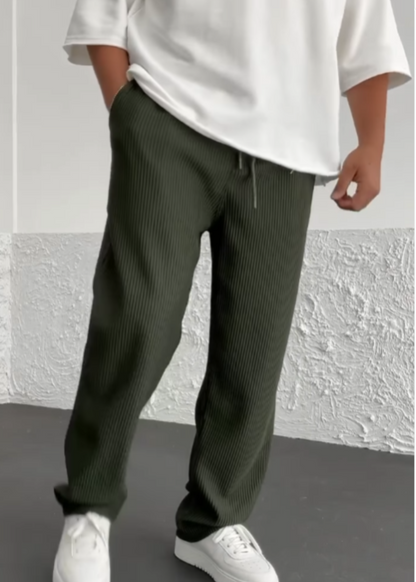 Rafanen | Gerippte Elasthan Hose